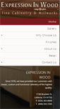 Mobile Screenshot of expressioninwood.com